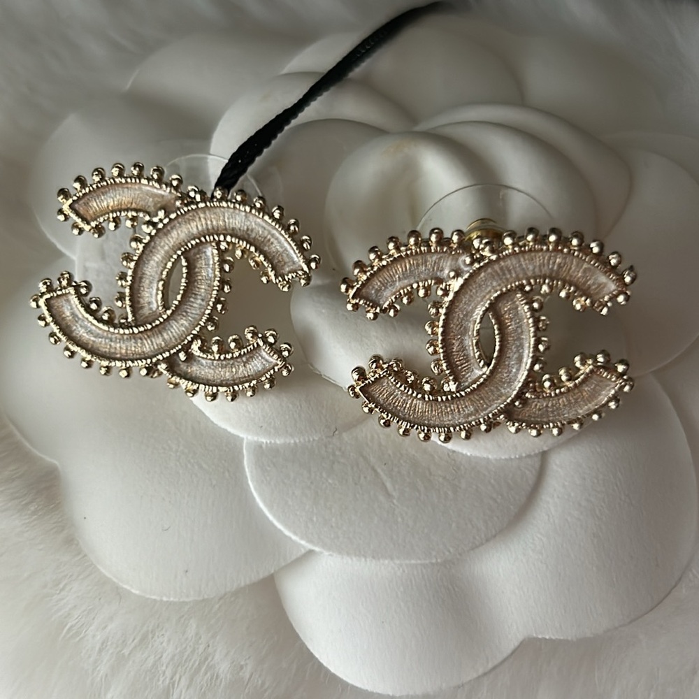 Chanel CC Earrings